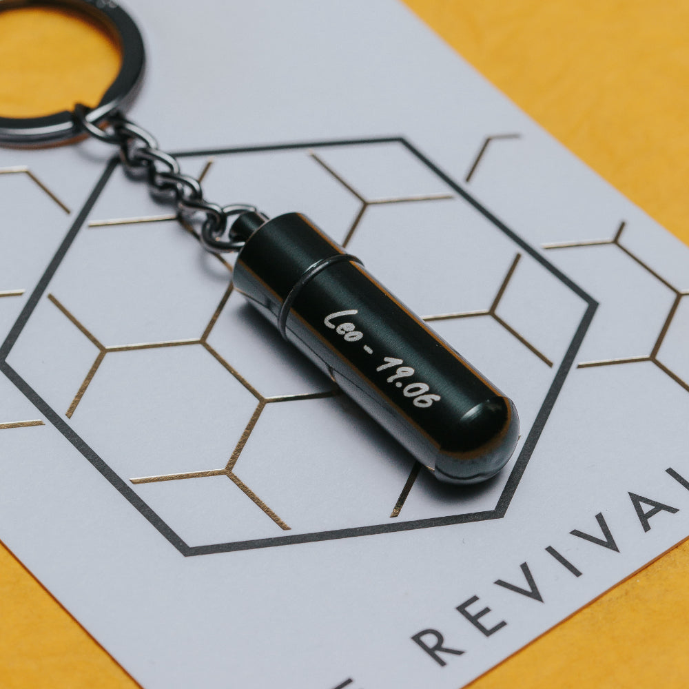 anthracite grey bee revival kit with handwritten engraving from beevive