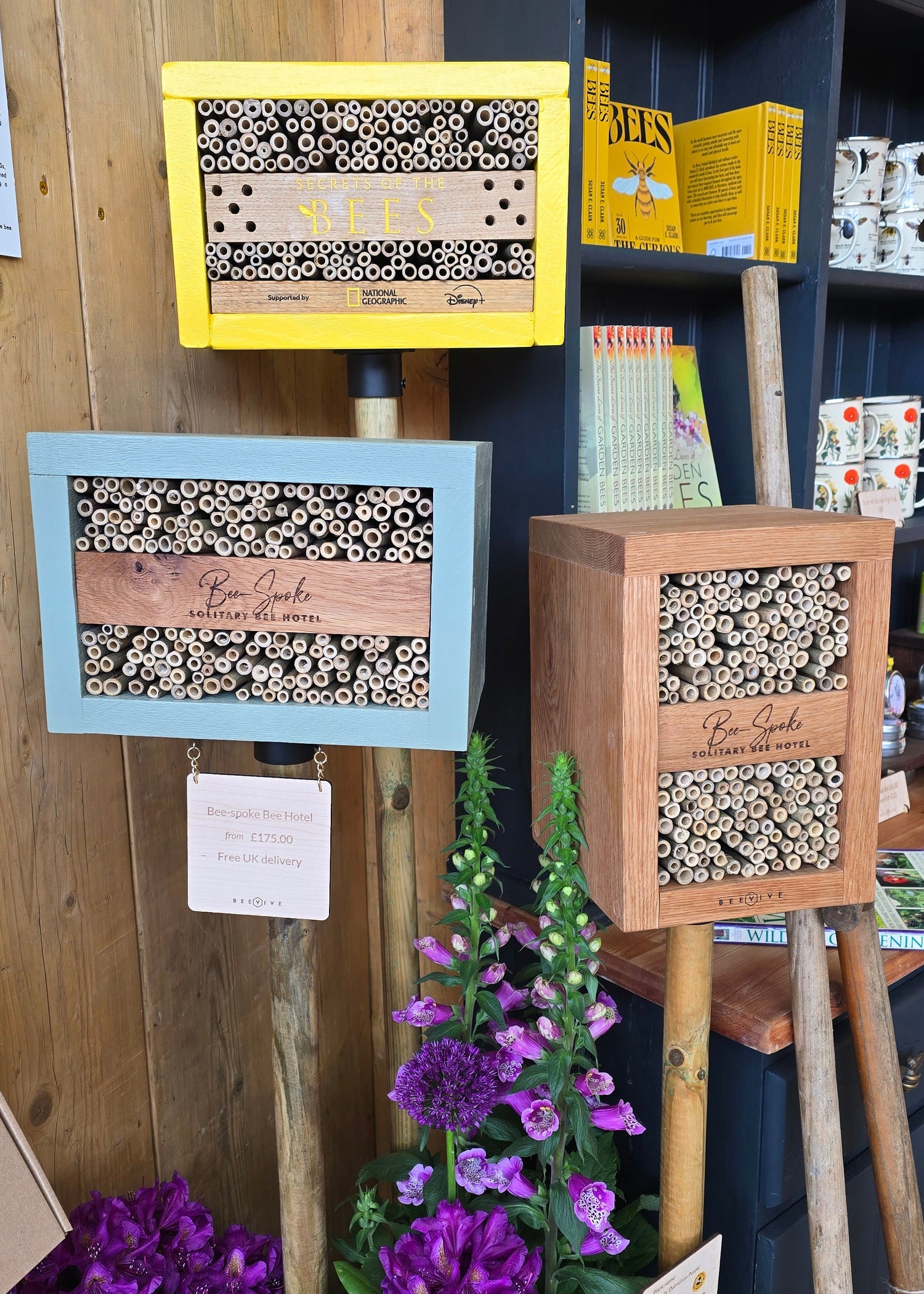 bespoke solitary bee hotel