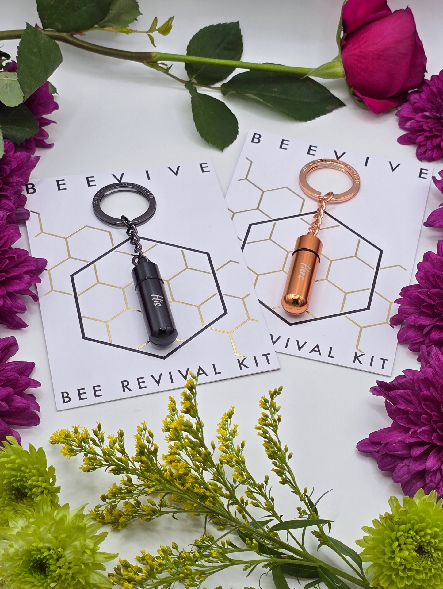 His & Hers Personalised Bee Revival Gift Set
