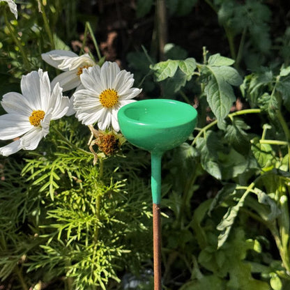 Hand-Forged Colourful Bee Watering Stations