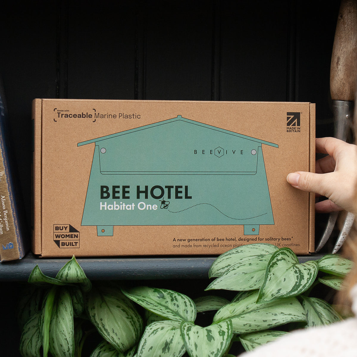 Habitat One - Bee Hotel Made From Traceable Marine Plastic