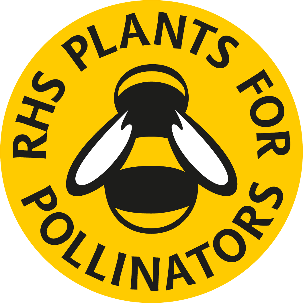 rhs plants for pollinators color logo