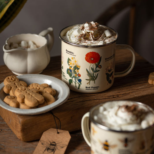 Wildflower Enamel Mug