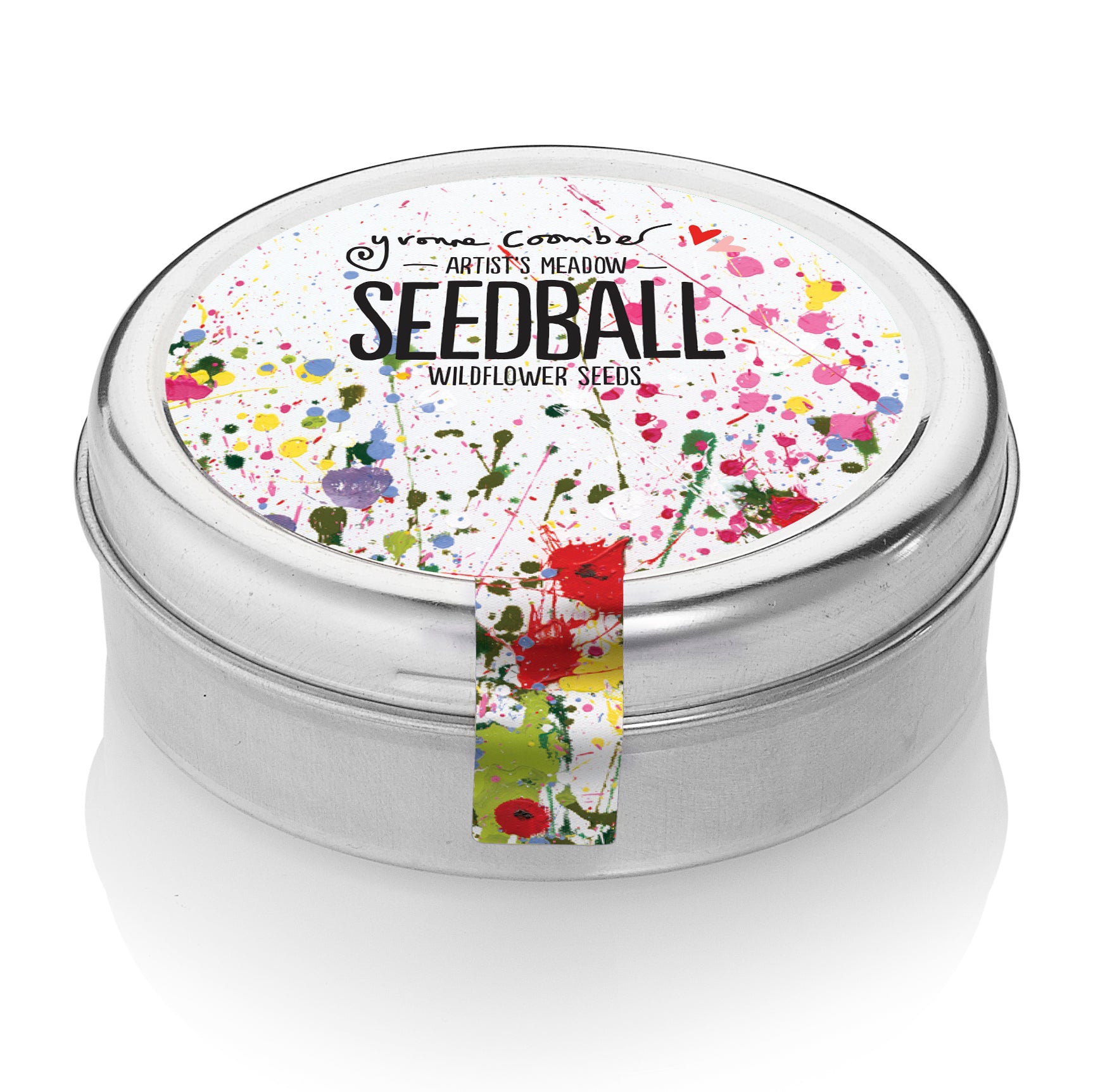 yvonne coomber artist meadow seedball wildflower seeds close up available from beevive